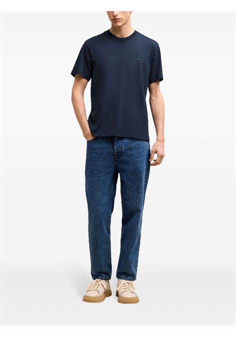 t-shirt adc nisex navy AMI PARIS | BFUTS003.724430